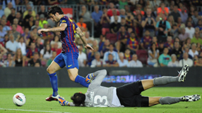 Fabregas on target as Barca batter Villarreal