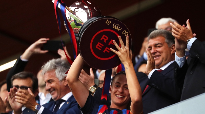 Alexia Putellas returns as Barcelona’s women win fourth straight league title