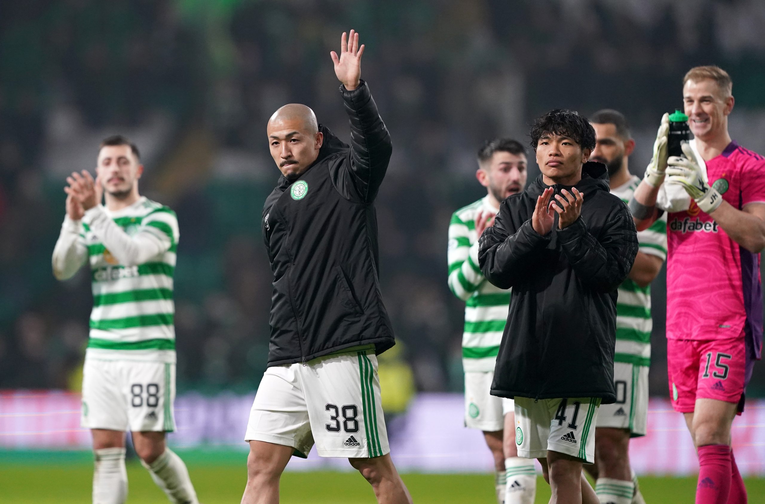 Ange Postecoglou pleased with Japanese newcomers’ Celtic debuts in win over Hibs