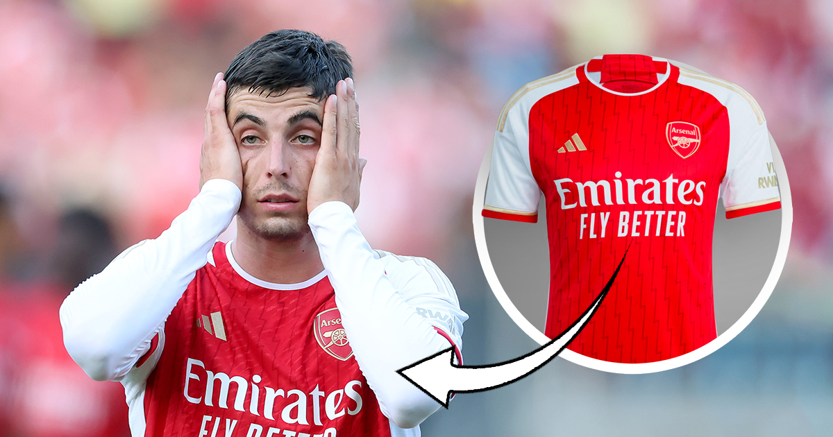 Are Arsenal wearing an authentic Adidas shirt in preseason? The Gunners’ new jersey isn’t actually for sale