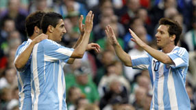 Argentina begin life after Maradona with win