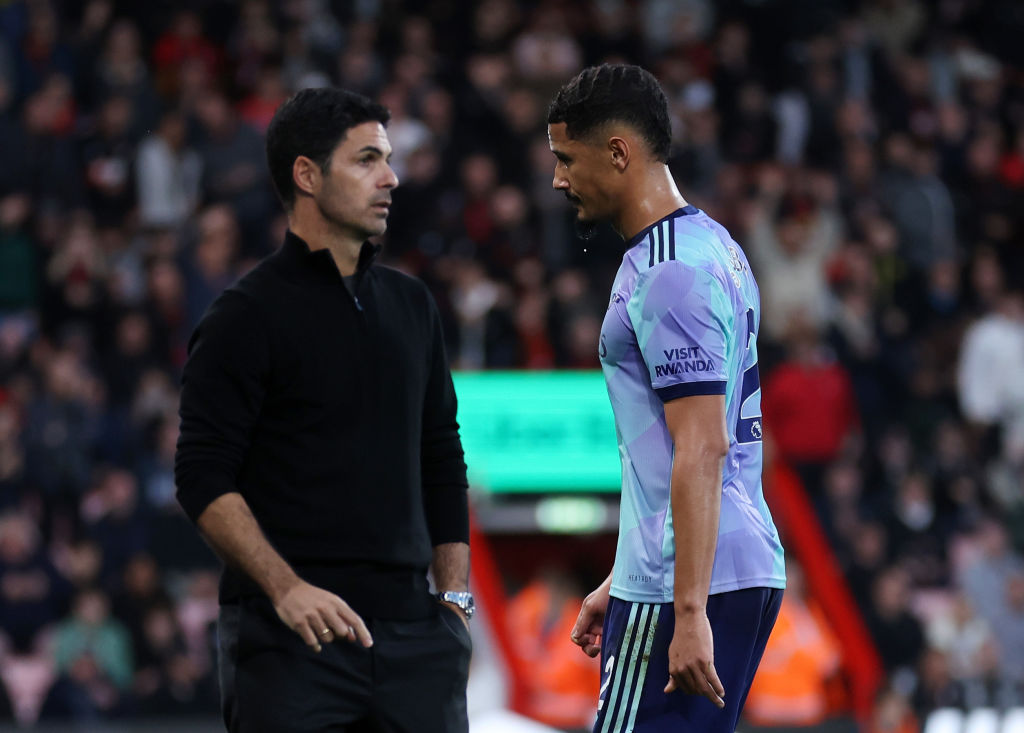 Arsenal: Everything Mikel Arteta said in his press conference after William Saliba’s red card against Bournemouth