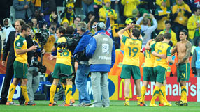 Australia leave with heads held high