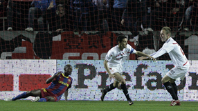 Barca held after Sevilla thriller