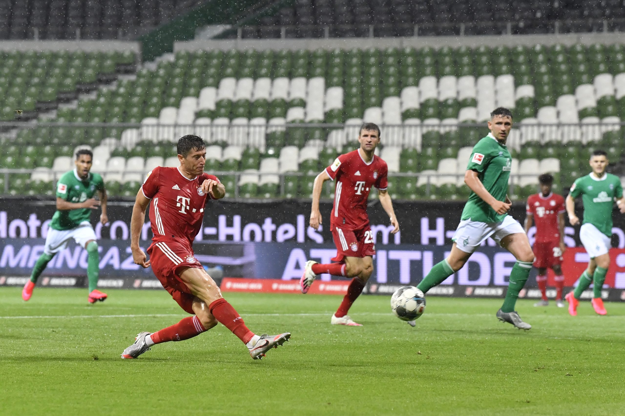 Bayern Munich secure Bundesliga title with win over Werder Bremen