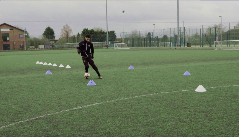 Be the complete striker: Fast feet, sharp shooting