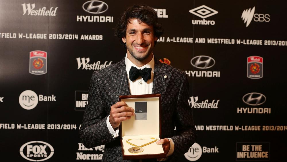 Broich wins A-League’s Johnny Warren medal