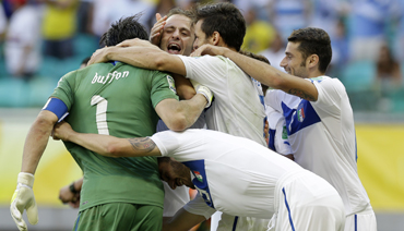Buffon saves seal third place for Italy