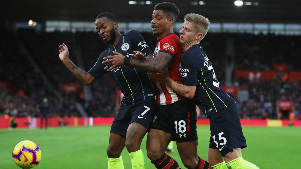 City toil at Southampton pleases Sterling