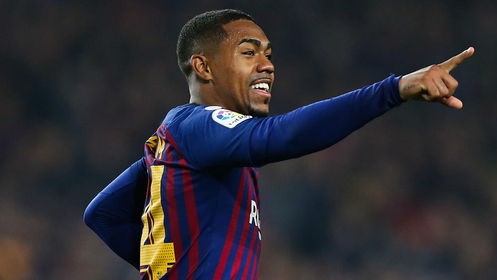 Clasico star Malcom denies feeling pressure at Barcelona