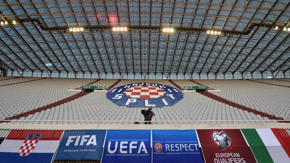 Croatia apologise for swastika in grass