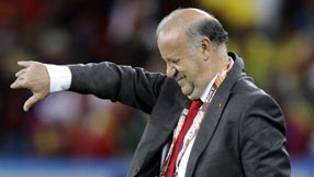 Del Bosque unhappy with profligate Spain