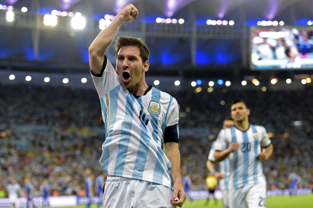FIFA World Cup: Argentina 2 Bosnia 1