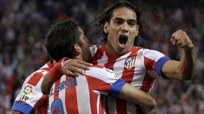 Falcao keeps Atletico on terms with Barca