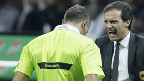 Familiar tale as Allegri praises team, blames ref