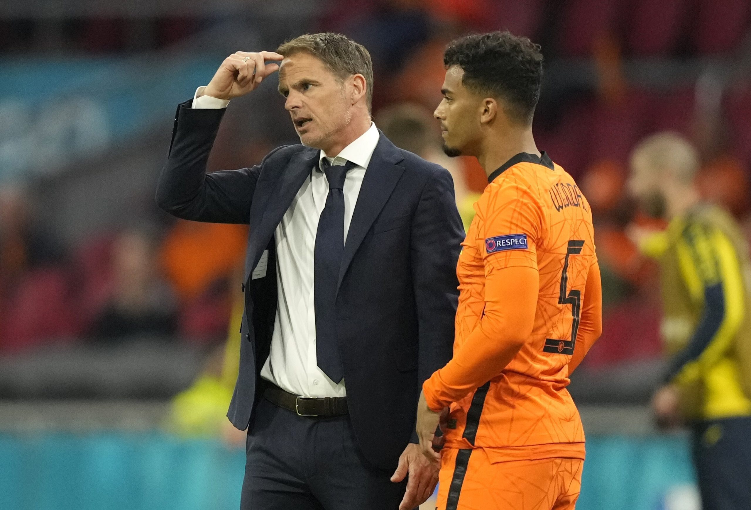 Frank De Boer urges Holland to learn from their mistakes against Ukraine