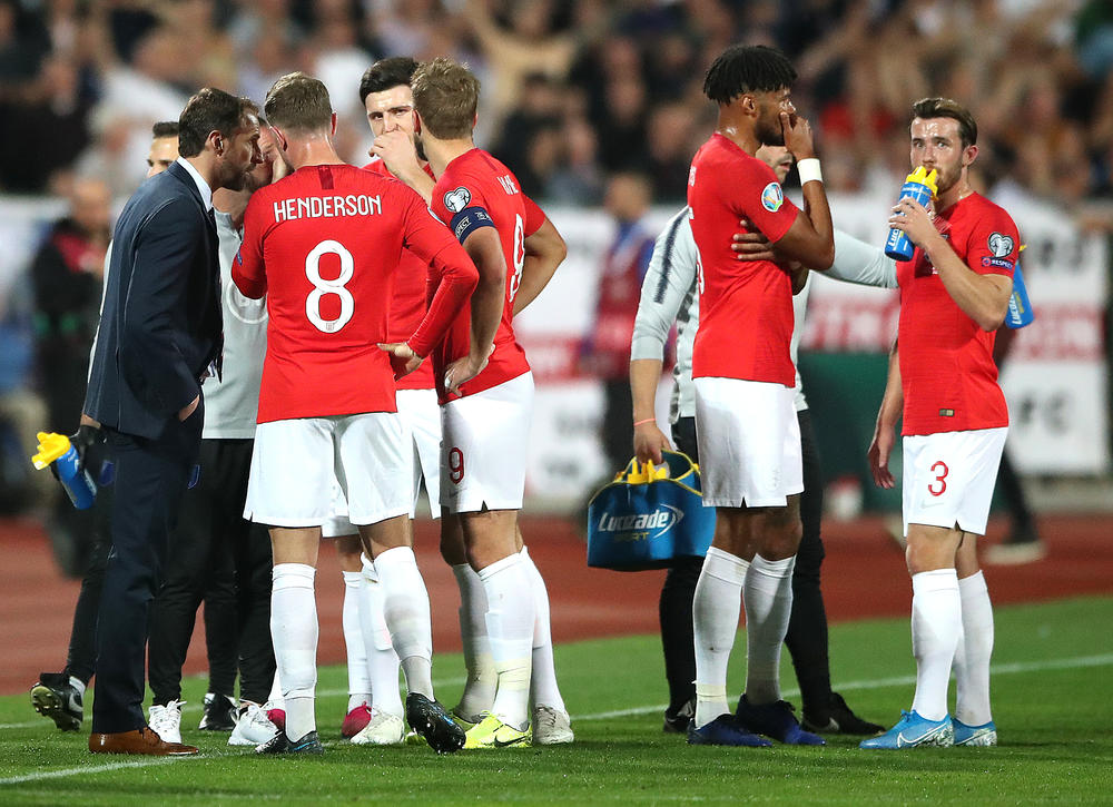 Gareth Southgate praises England’s ‘major statement’ in face of racial abuse