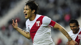Guerrero treble seals third place for Peru