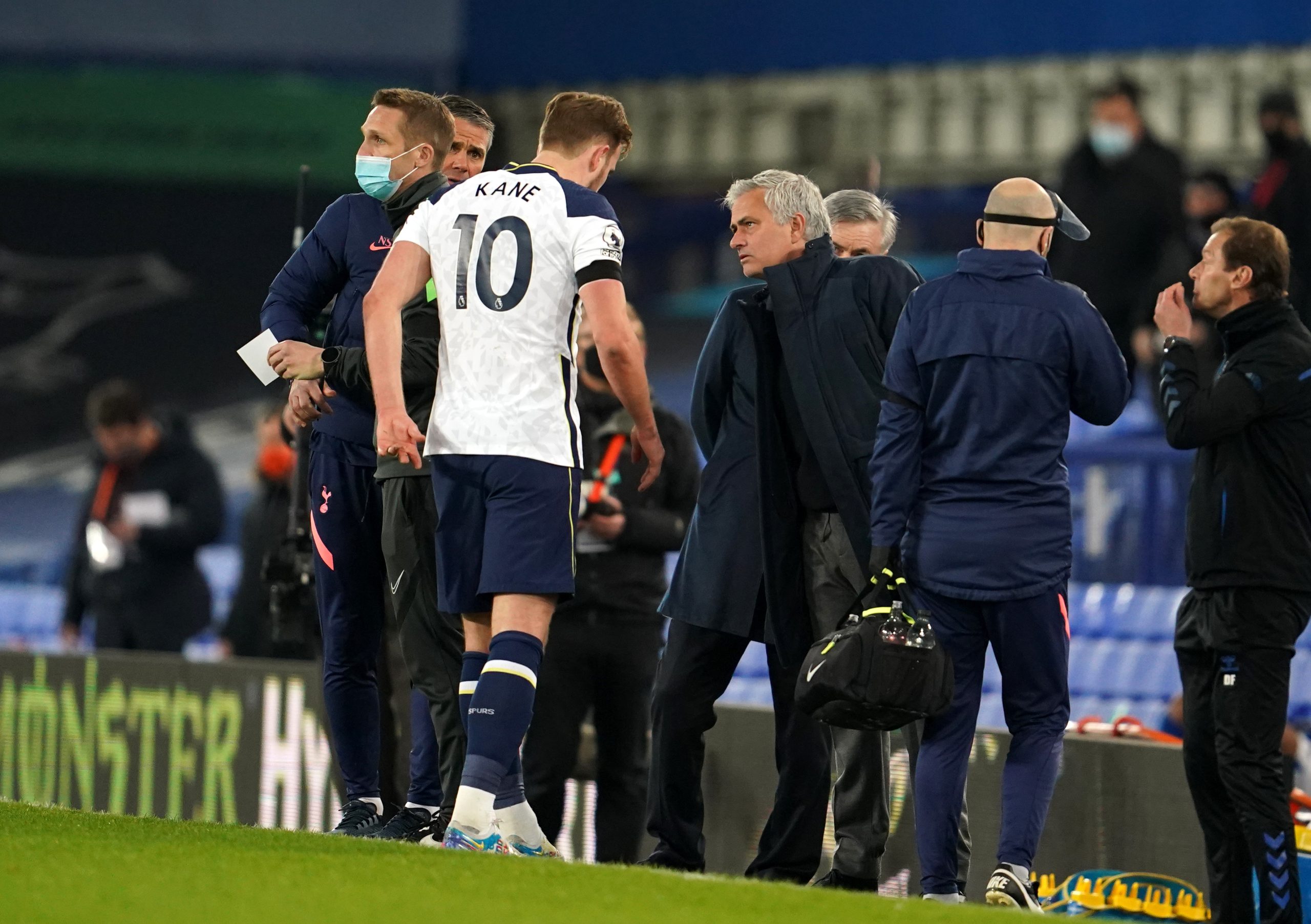 Jose Mourinho insists it is too early to know how bad Harry Kane injury is