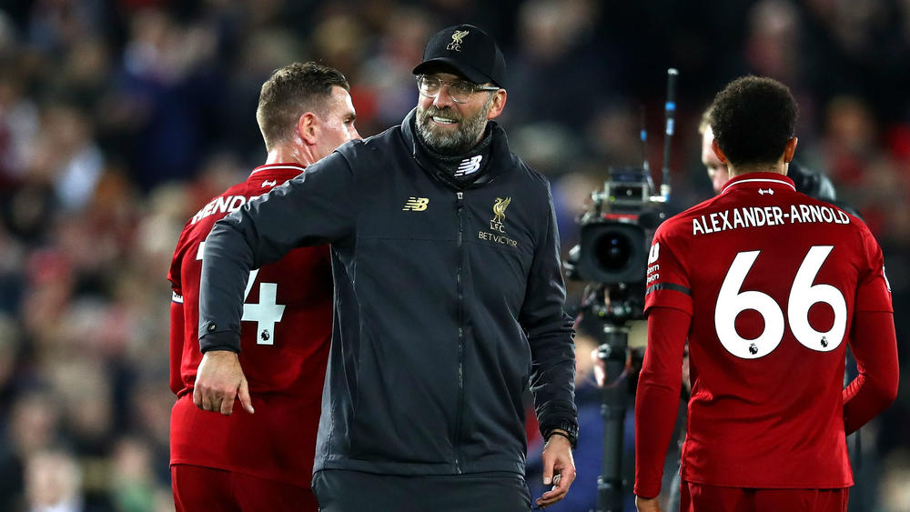 Klopp: Liverpool’s December lead doesn’t matter