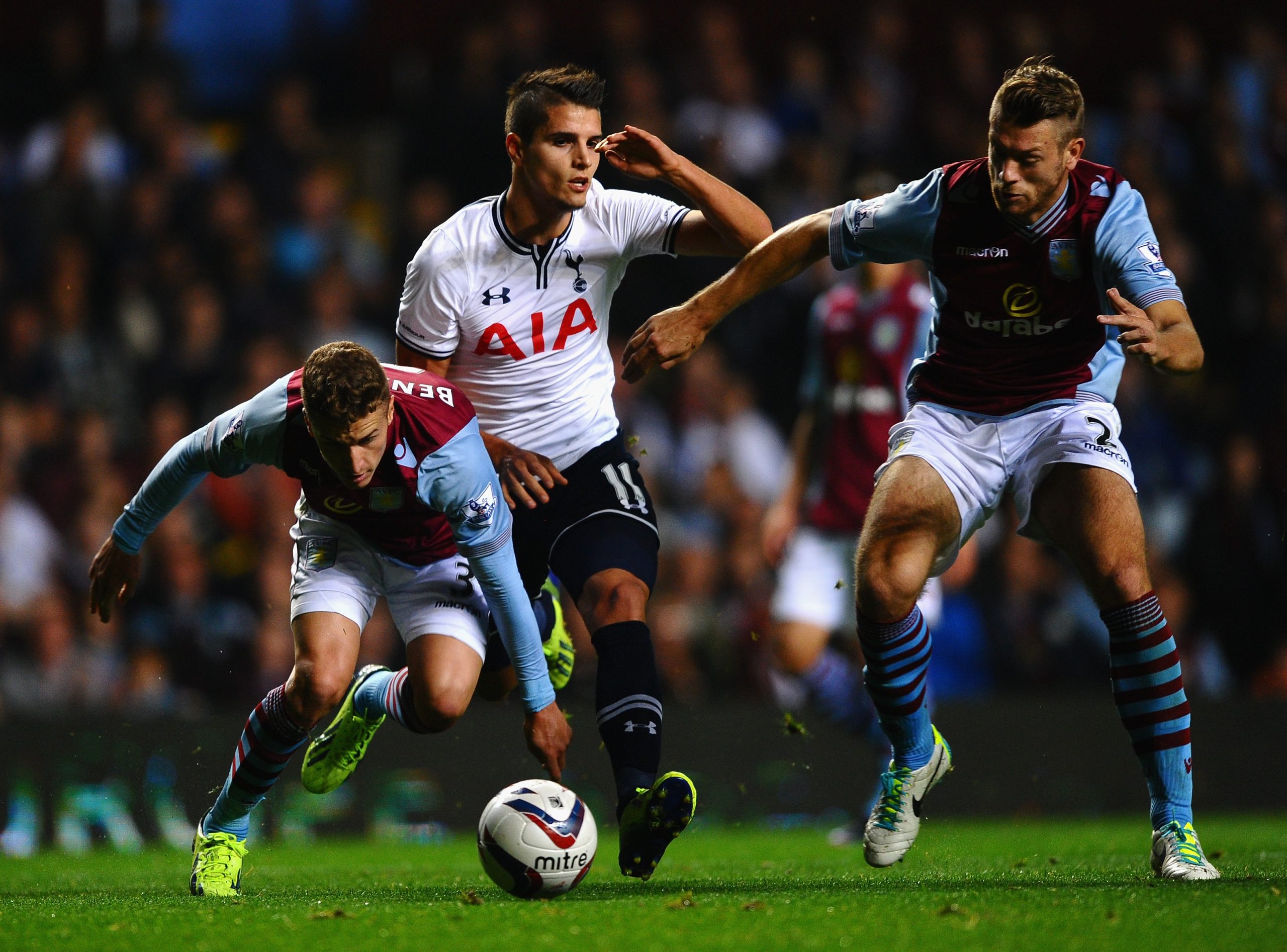 Lambert finds positives from Spurs defeat