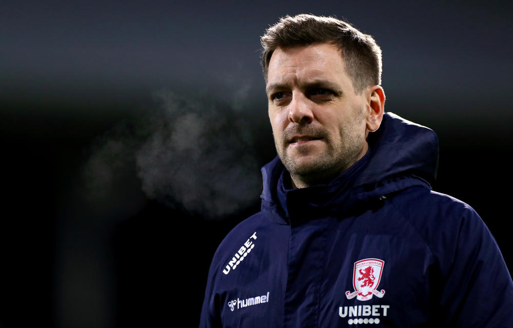 Late Forest equaliser angers Middlesbrough boss Jonathan Woodgate