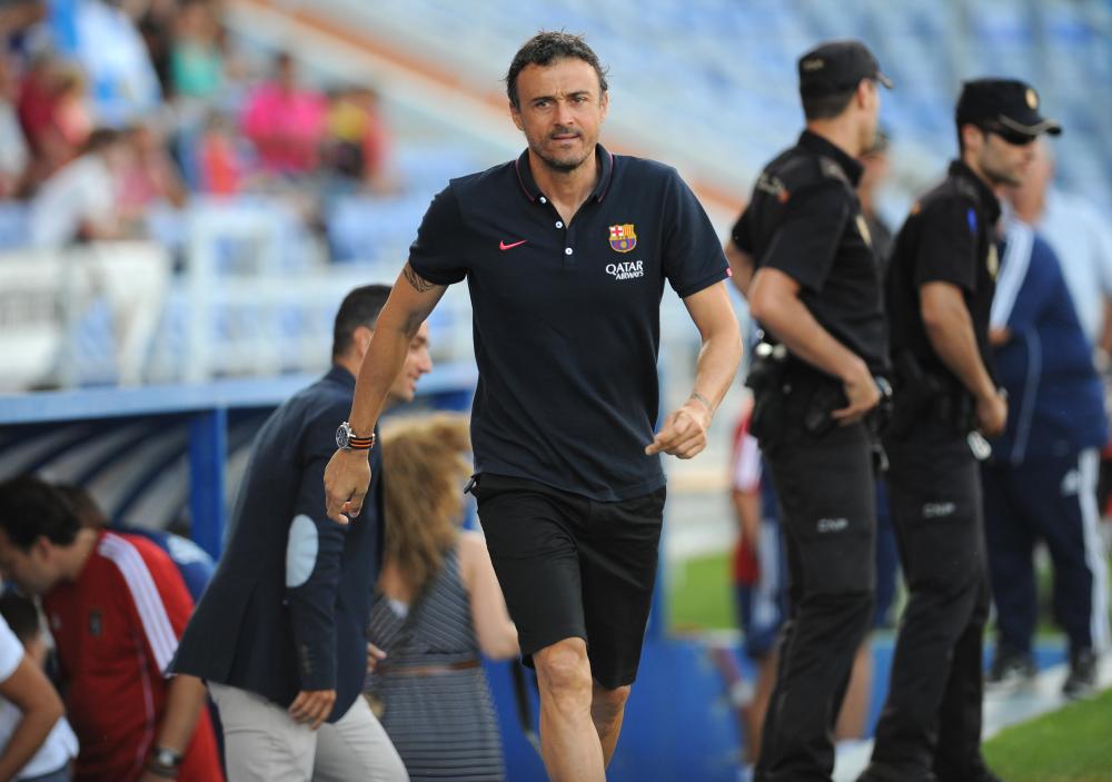 Luis Enrique: ‘Too early to judge Barca team’