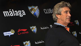 Malaga lose in front of watching Pellegrini