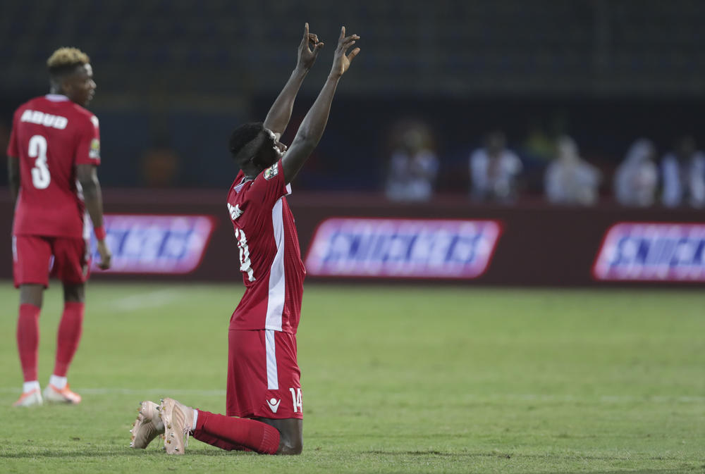 Michael Olunga leads Kenya to victory