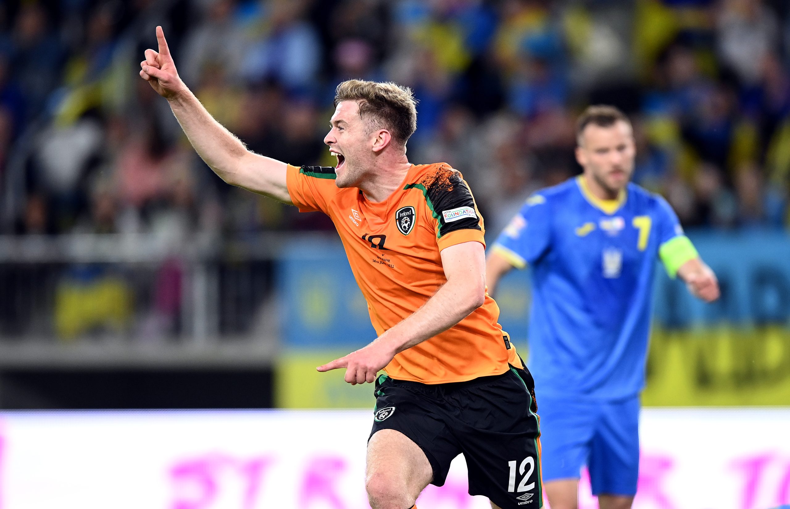 Nathan Collins’ only regret is his goal did not earn Republic win over Ukraine