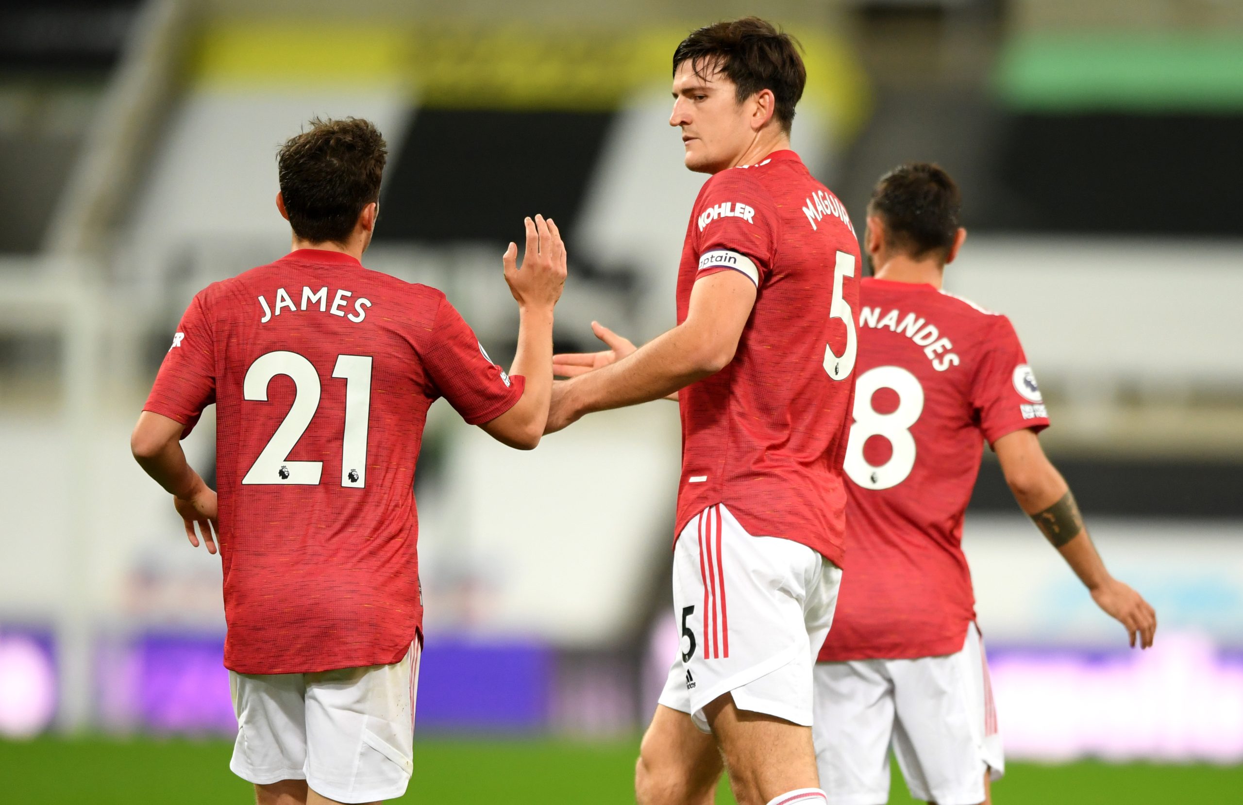Ole Gunnar Solskjaer hails Harry Maguire’s ‘very good performance’ at Newcastle