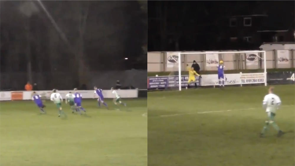 Outrageous 80-yard hoof assist helps football team secure league title