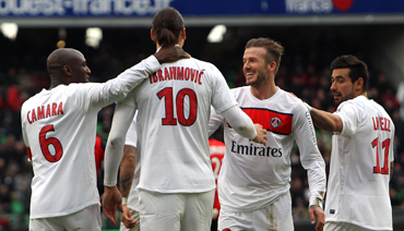 PSG restore seven-point lead at Rennes