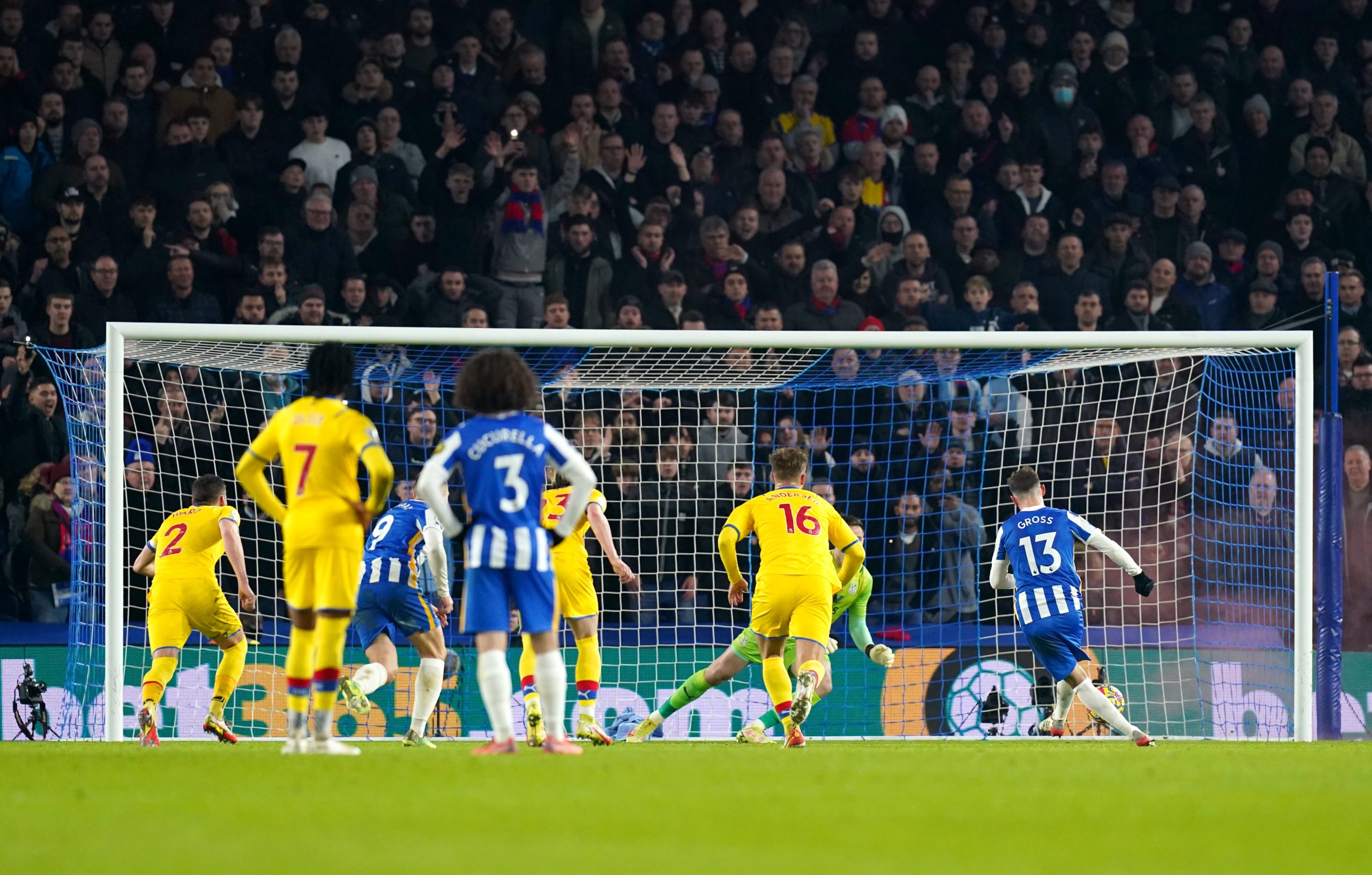 Patrick Vieira praises Jack Butland after Crystal Palace earn draw at Brighton
