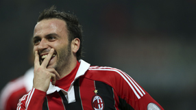 Pazzini double helps Milan leapfrog Lazio
