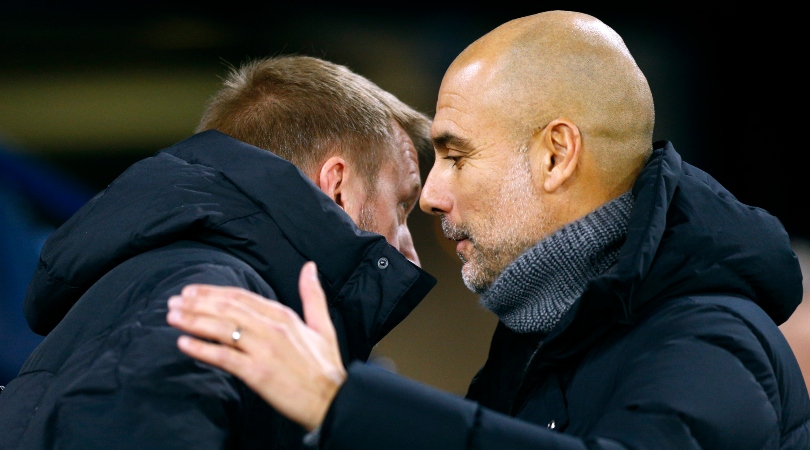 Pep Guardiola tells Chelsea to give Graham Potter time as fans chant for Thomas Tuchel