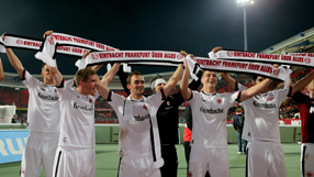 Promoted Frankfurt go top with win at Nuremberg