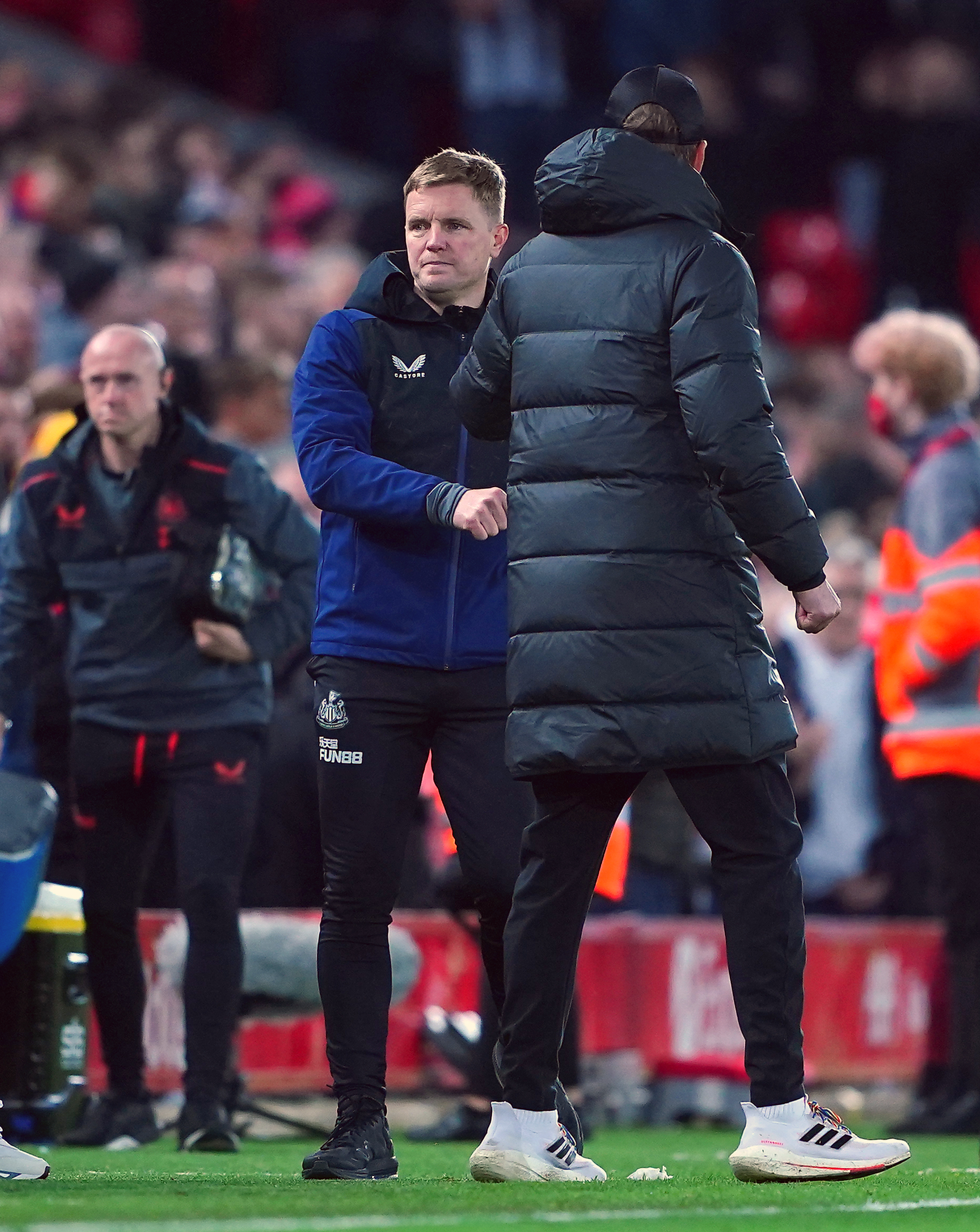 Referee should have stopped the game before Liverpool equalised – Eddie Howe