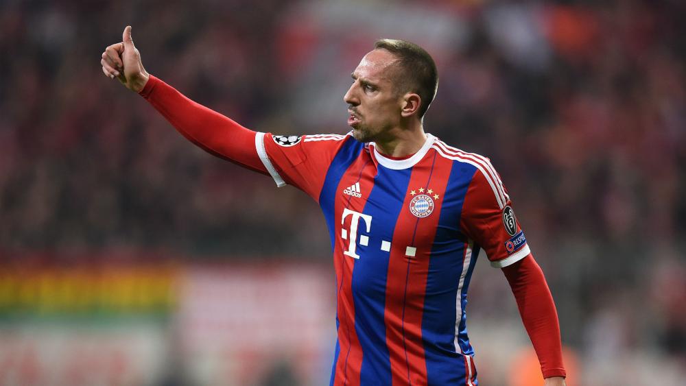 Ribery steps up Bayern Munich recovery