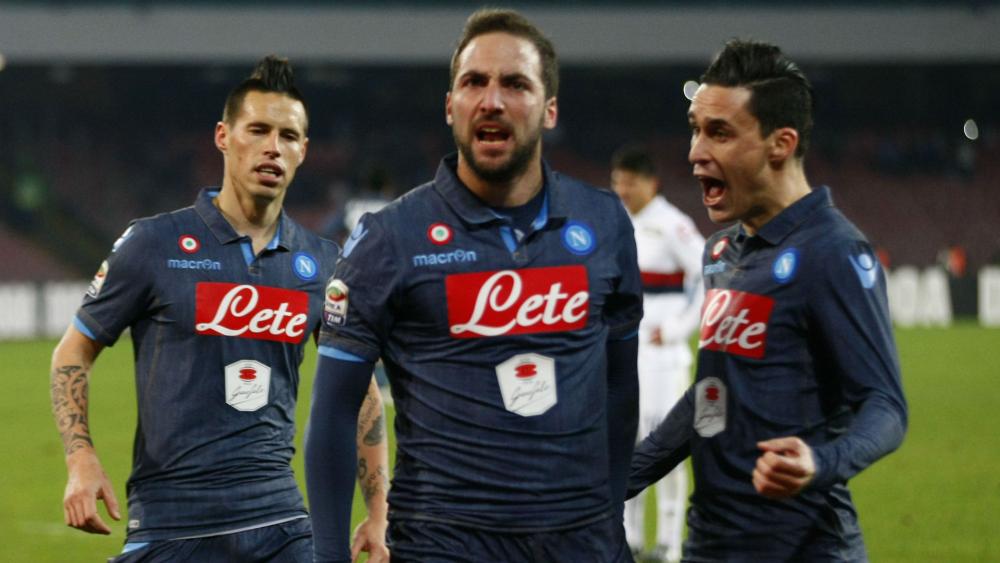 Serie A Wrap: Higuain helps Napoli reclaim third