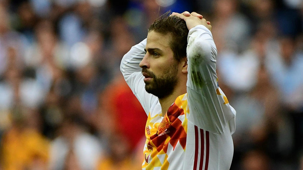 Spain not up to required level – Pique