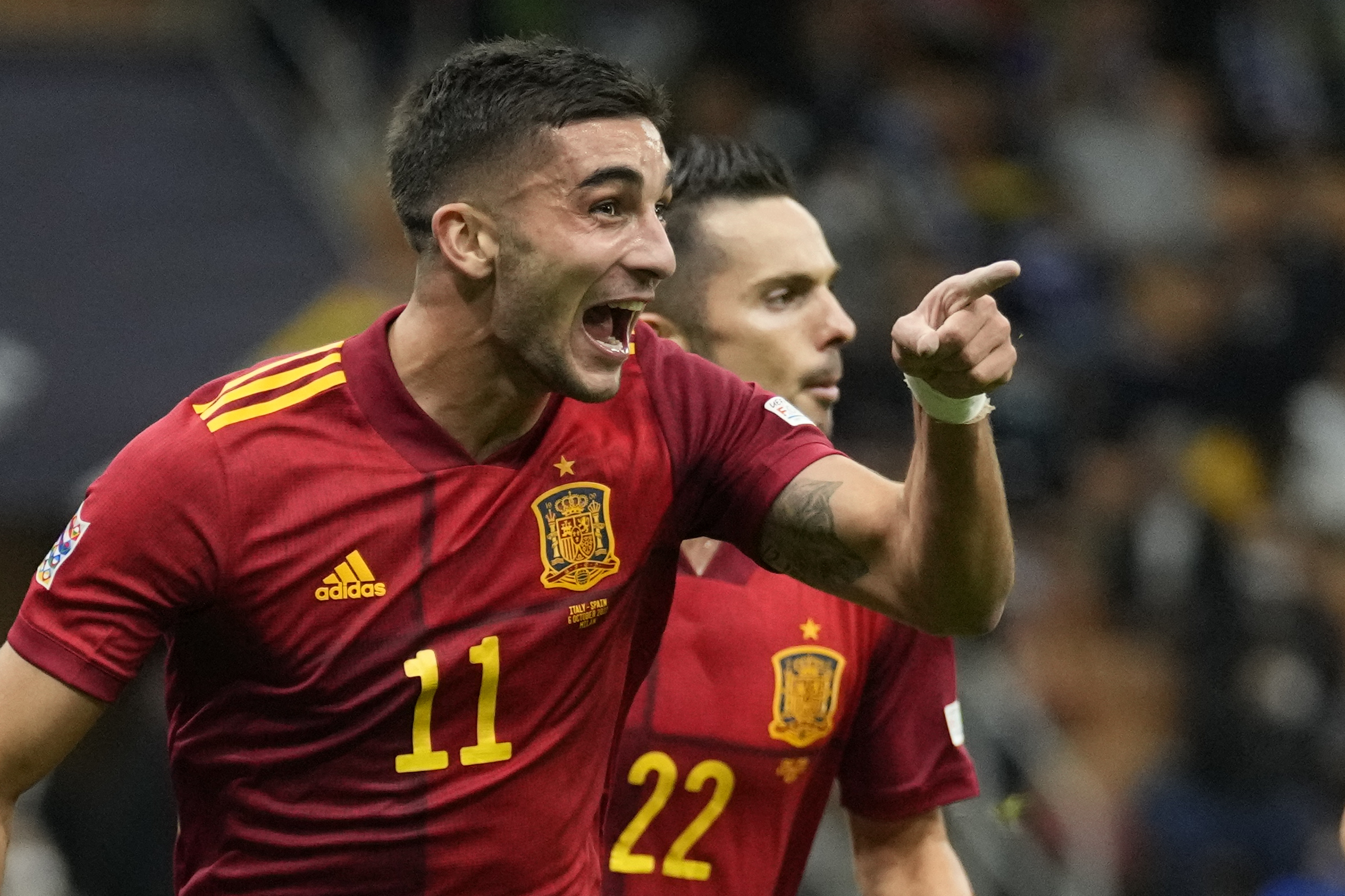 Spain’s Ferran Torres to play Nations League final despite injury against Italy
