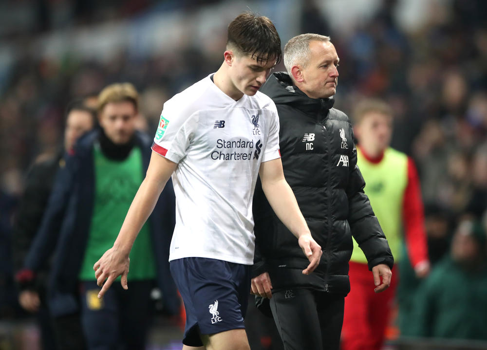 Stand-in Liverpool boss Critchley hails Villa management for encouraging moment