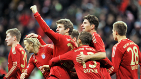 Ten-man Bayern brush aside Cologne