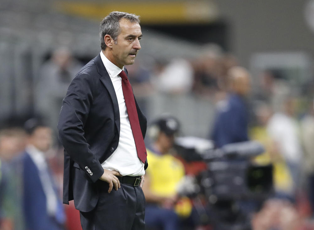 Under-fire Milan boss Giampaolo admits his players suffered from ‘pressure’