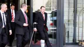 United quiet on Rooney injury