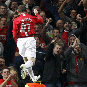 Wayne Rooney on the No.10