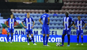 Wigan face drop after home defeat to Swansea
