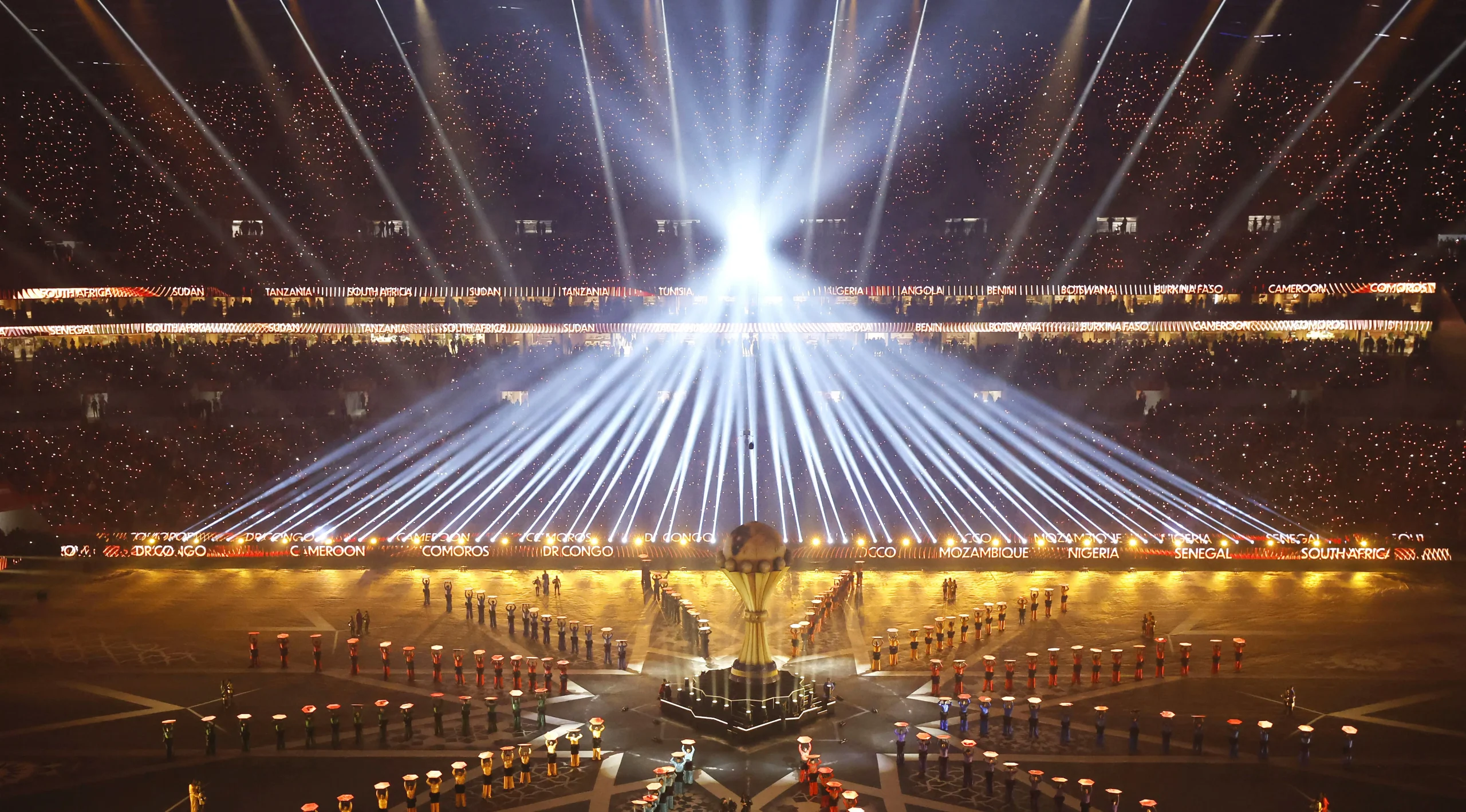 Une cérémonie d’ouverture spectaculaire au Maroc marque le coup d’envoi de la TotalEnergies CAF Coupe d’Afrique des Nations 2025