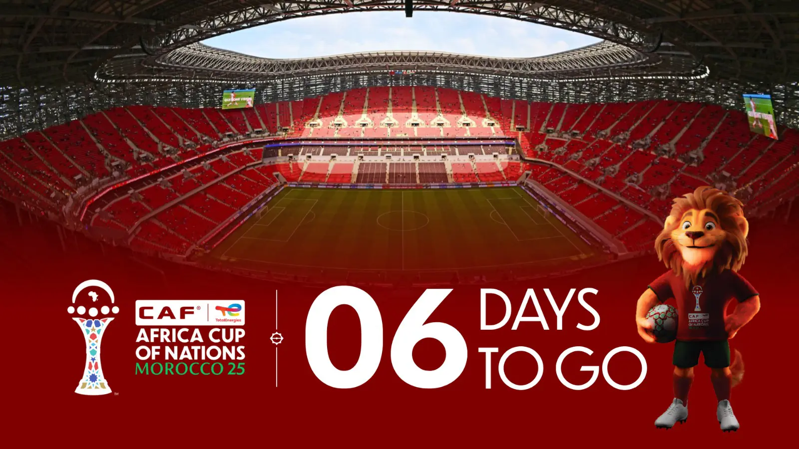 Dans six jours, l’Afrique au rendez-vous de son plus grand événement : la TotalEnergies CAF CAN Maroc 2025